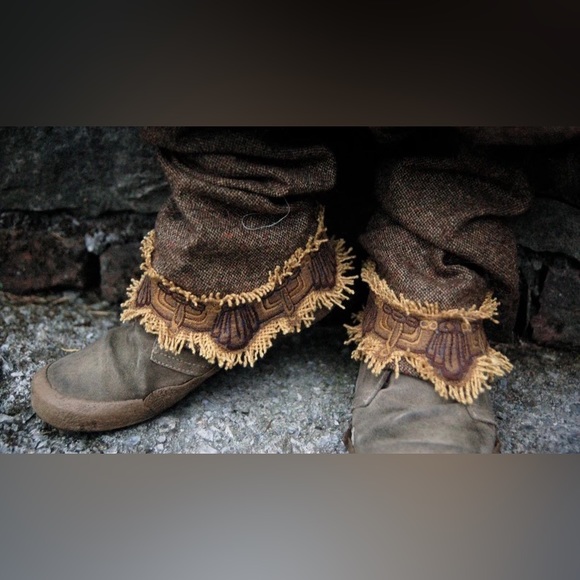 Grey wool harem pants aladdin pants Anuttara crafts - Picture 5 of 15